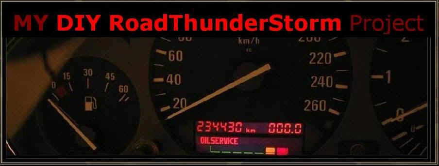MY DIY BMW RoadThunderStorm Project